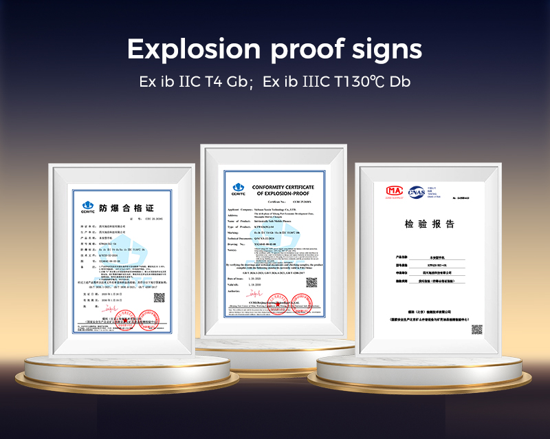 KTW426 (5G)-S4 Explosion Proof Smartphone for Oil and Gas