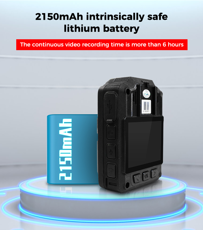 IP68 Waterproof Explosion Proof Body Camera