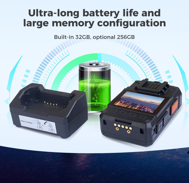YHJ3.7(D) 4G Body Worn Camera